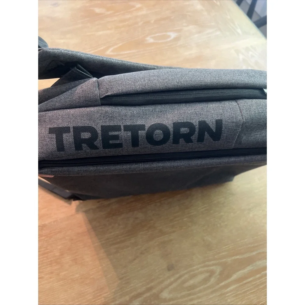 Tretorn Tech Laptop School And Travel Backpack Tote Gray Fog Excellent